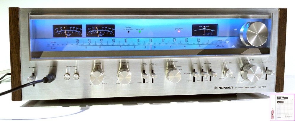 🔥【PRO SERVICED】Pioneer SX-780 Stereo 90W Receiver! XSTR/LED UPGRADES💥GUARANTY