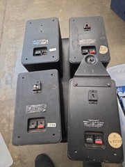 Realistic Minimus 7 Speaker Lot Of 4 SEE