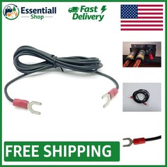 High-Quality 5-ft Ground Wire for Turntables – Eliminates Static & Interference