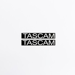 TASCAM BR-20 Tape Deck logo Badge Custom Aluminum 53.8mm(2.12″)X8.8mm(0.34″)