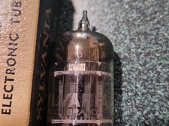 GOLD BRAND SYLVANIA 5814A 12AU7 7316 TUBE TYPE Gold Pins