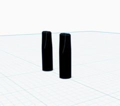 (2) Replacement switch cap for Technics SA-400 – 3D Printed