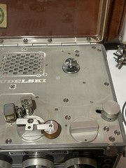 Late 50’s Kudelski Nagra III Reel-to-Reel Tape Field Recorder – Broadcast-Grade
