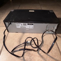 Orion VR0212A 4 Head VHS Video Cassette Player Auto Tracking Black