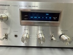 PIONEER SA-6800 STEREO AMPLIFIER WORKS CLEAN NICE Look !!