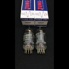 NICE PAIR TUNG SOL JTL 12AX7 ECC83 Square Getter Vintage VACUUM TUBES 10.9828
