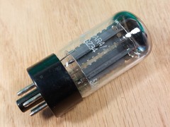 Single Mullard (GE lbl) 5AR4 GZ34 NOS NIB f32 Vacuum Tube