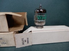 Sylvania JAN 5670 & 5670W Vacuum Tubes (4) Amplitrex Tested Strong 89-98% Gm