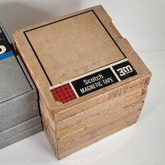 (Lot of 11) 3M Scotch Metal Tape x6, x5 Ampex Grand Master 456 1” x 10.5″ Reel