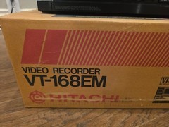 Hitachi VT-168EM Multi-System 4 Head Video Recorder