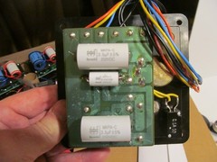 Capacitor recap re-cap kit for Cerwin Vega D3 D5 crossover restoration