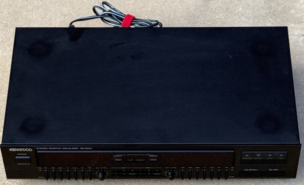 Kenwood GE-5010 Stereo Graphic Equilizer Tested Works!