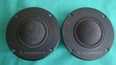 INFINITY 902-4144 Polyspherite Dome Midrange (pair)