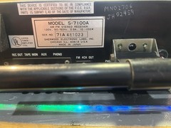 Sherwood S-7100A AM/FM Stereo Receiver – Tested – READ DESCRIPTION
