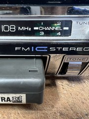 Audiovox Vintage 8Track Player C-980 w/ Box. Radio Works, 8 Track Doesn’t. READ