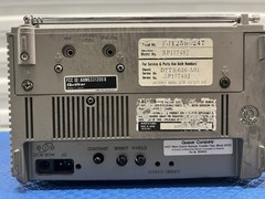 1980s Vintage QUASAR 7” CRT Portable TV UHF/VHF AM/FM Radio Model XP1774SJ