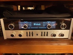Mcintosh C22 MKIV MM/MC Vacuum Tube Phono Circuit Excellent Working Preamplifier