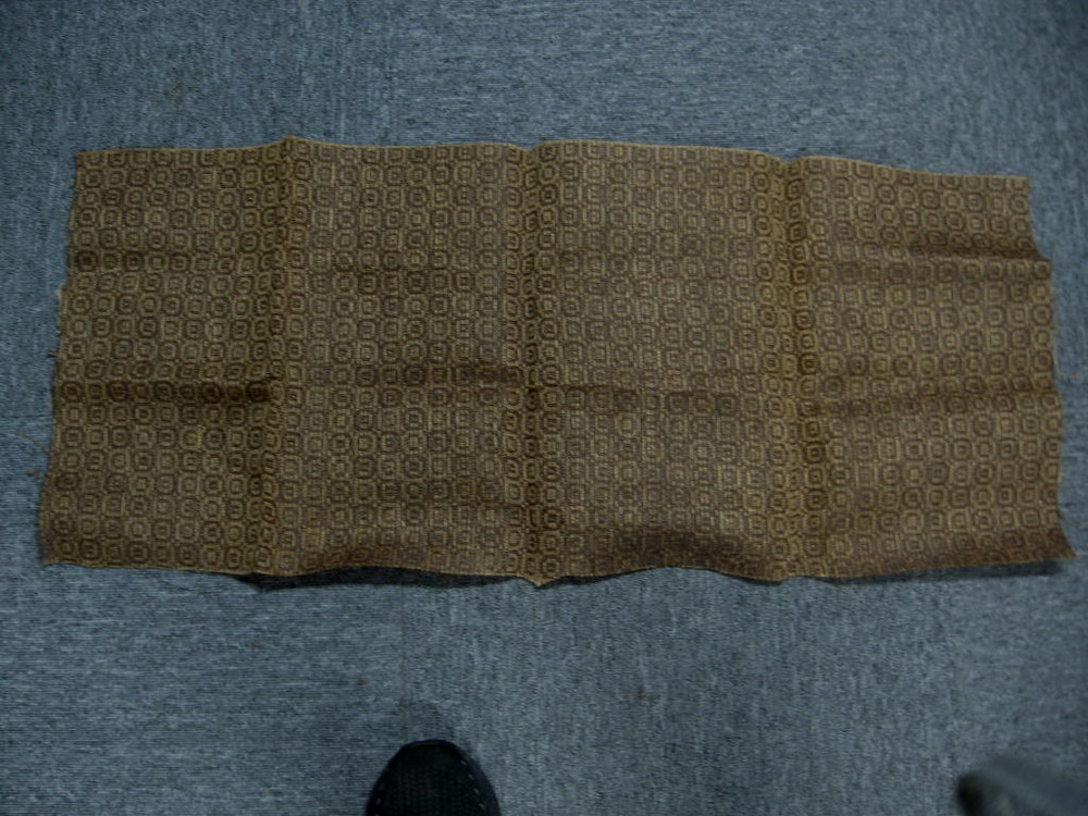 Vintage Speaker Grill Cloth Remnants, 2PCS