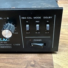 Teac AN- 50 Dolby Noise Reduction Unit For Parts Or Repair Does Not Power On