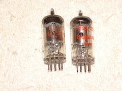 2 x 6267/EF86 Mullard/Hammond Tubes *Strong Matched Pair*#11