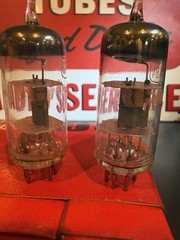 Job Sleeve (5 Tubes) 1976 RCA 6AB4 Grey Plate Tubes Hickok 539C Tested NOS NIB🎧