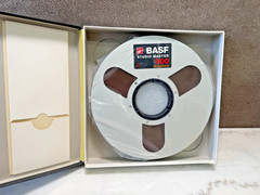 BASF Studio Master 900 Maxima 2500ft Reel to Reel One Inch Tape 10.5″ Reel
