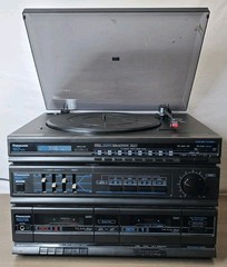 Vintage Panasonic SG-H10 Stereo Music System Quartz Digital Synthesizer Working