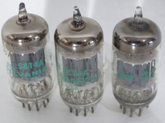 Sylvania Electronic Tubes JG 5814A / 34167 ~ 2 Tested Good 1 Tested Bad