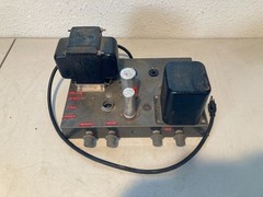 Vintage Tube Amplifier Chassis – Mono Project – Phono/Mic/Tuner – Parts Only