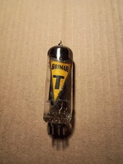 Rare Brimar 6063 Yellow T tube BVA made in England