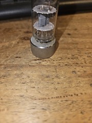VINTAGE NOS MILITARY U-241/PSM-13 ADAPTER W/7 PIN VACUUM TUBE PIN STRAIGHTENER