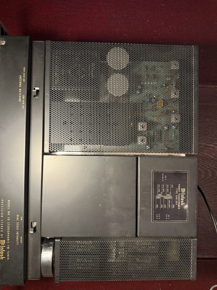McIntosh MR 78 FM Tuner — EXCELLENT WORKING CONDITION