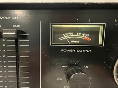 Realistic MPA-90 100 Watt Solid State PA Amplifier Powers On See Info