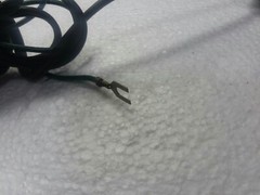 BIC 940 TURNTABLE – POWER CORD -with ground wire complete ORIGINAL –