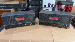 2 Northern Western Electric Mirrophonic R4049A MONOBLOCK 6L6 tube Amplifiers