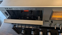 Vintage Teac CX-350 Cassette Deck for parts or repair *Powers On