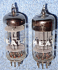 2 Heathkit 6C4 Vacuum Tubes 1959 Vintage Triodes for Collins Hammarlund Hammond