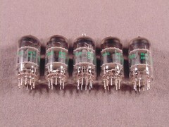 5 5751 JAN GE HiFi & Guitar Amp Vacuum Tubes Codes 88-26 NOS Strong & Balanced