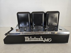Vintage McIntosh MC240 Vacuum Tube Amplifier Serviced & Recapped Works Well!