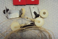 Philips 7831 Receiver AM/FM Dial String & 4 Small Pulleys Tested Parting Out
