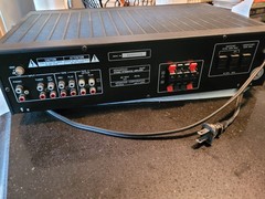 Vintage Kenwood KA-87 Stereo Analog Amplifier TESTED WORKING audio Music