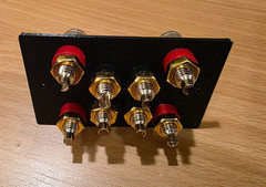 Mitsubishi DA-R10 Speaker Terminal Conversion kit (to Banana Plugs)