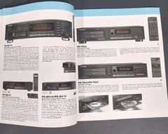 Vintage Pioneer 1989 Audio Video Lineup Product Catalog VSX-9500S CT-W910R Rare