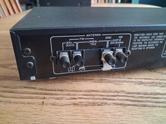 Vtg Pioneer F-77 FM/AM Digital Synthesizer Stereo Tuner Memory Presets Japan