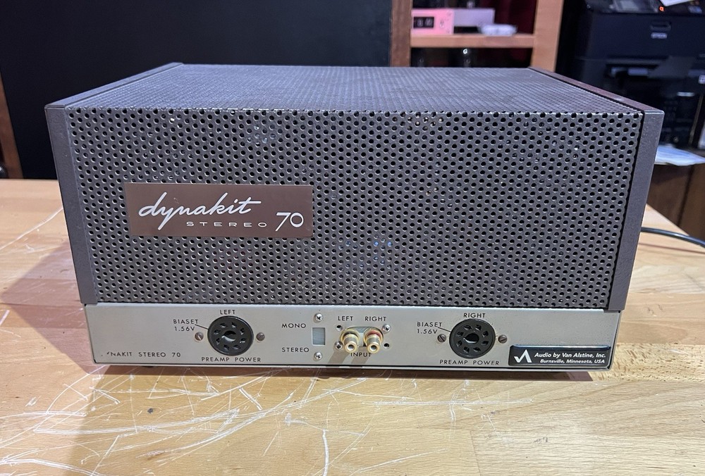 Dynaco ST-70 amp by Audio Van Alstine (AVA) Super 70i, Perfect Working Condition