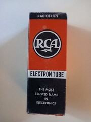 6146B/8298A RCA NOS Vacuum Tube Tested Strong open box Made in the U.S.A.