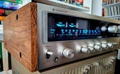 Kenwood KR-6400 AM/FM Stereo Receiver, Recapped, Real Wood Sides, Serviced