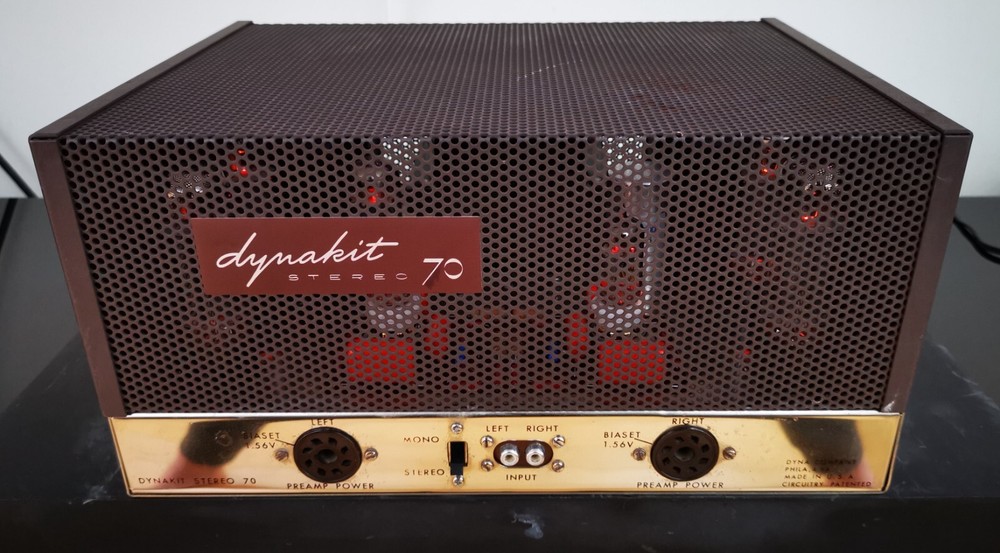 Original Dynaco Dynakit Stereo 70 (ST-70) Tube Amp (Serviced/Recapped/Tubed)
