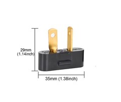 [4 PCS] Speaker Plug Connectors For Pioneer SX-424 SX-525 SX-626 SX-727 SX-770