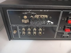 Yamaha CR-220 Natural Sound Stereo Receiver Vintage AM FM Tested Working